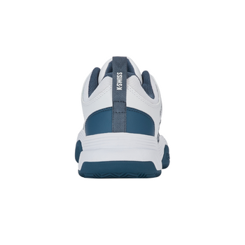 Chaussures de padel K-Swiss Court Express 2 Clay Blanc/Bleu - Esprit Padel Shop