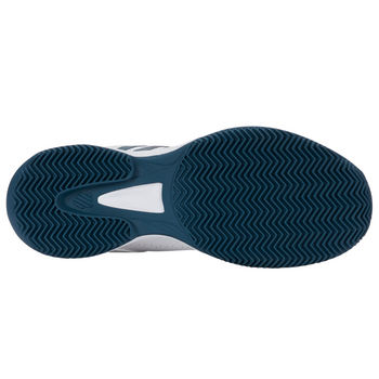 Chaussures de padel K-Swiss Court Express 2 Clay Blanc/Bleu - Esprit Padel Shop