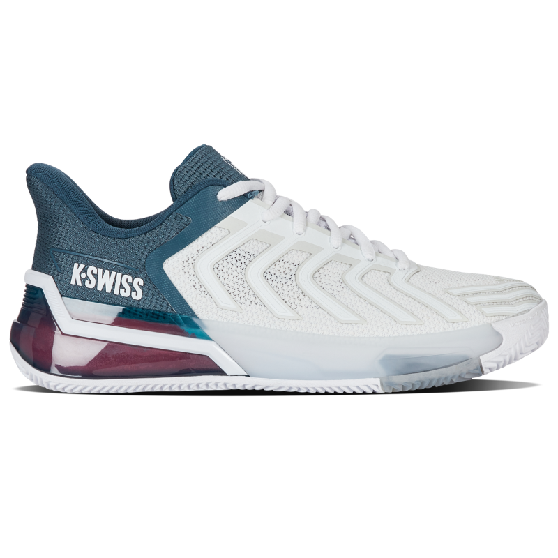 Chaussures de padel K-Swiss Ultrashot 4 Clay Blanc - Esprit Padel Shop