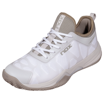 Chaussures de padel Unisexe Nox Nerbo Blanc/Marron - Esprit Padel Shop