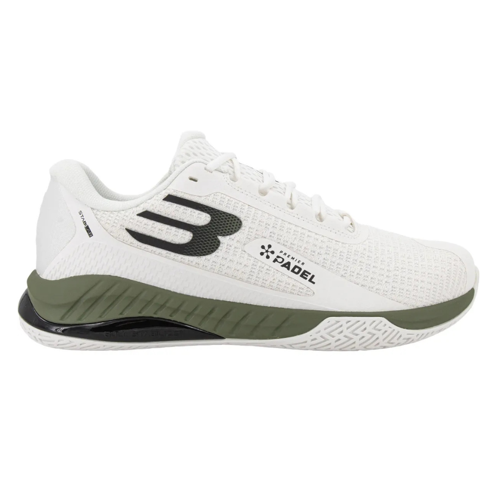 Bullpadel Premier P2 26V unisex white padel shoes - Esprit Padel Shop