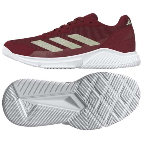 Chaussures de padel Femme Adidas Court Quick Rouge - Esprit Padel Shop