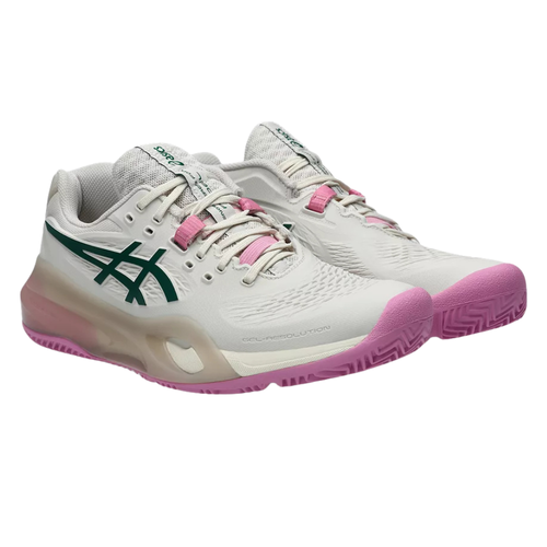 Chaussures de padel Femme Asics Gel-Resolution X Padel Blanc/Rose - Esprit Padel Shop