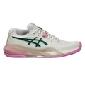 Zapatillas de pádel para mujer Asics Gel-Resolution X Padel blanco/rosa