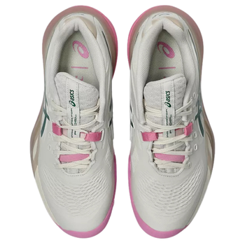 Chaussures de padel Femme Asics Gel-Resolution X Padel Blanc/Rose - Esprit Padel Shop