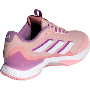 Chaussures de padel Femme Adidas AvantCourt 2 Rose back - Esprit Padel Shop