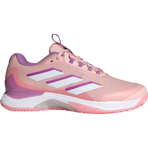 Chaussures de padel Femme Adidas AvantCourt 2 Rose cote - Esprit Padel Shop