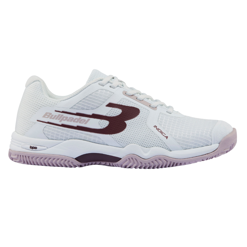 Chaussures de padel Femme Bullpadel Indiga 26I Blanc/Rose - Esprit Padel Shop