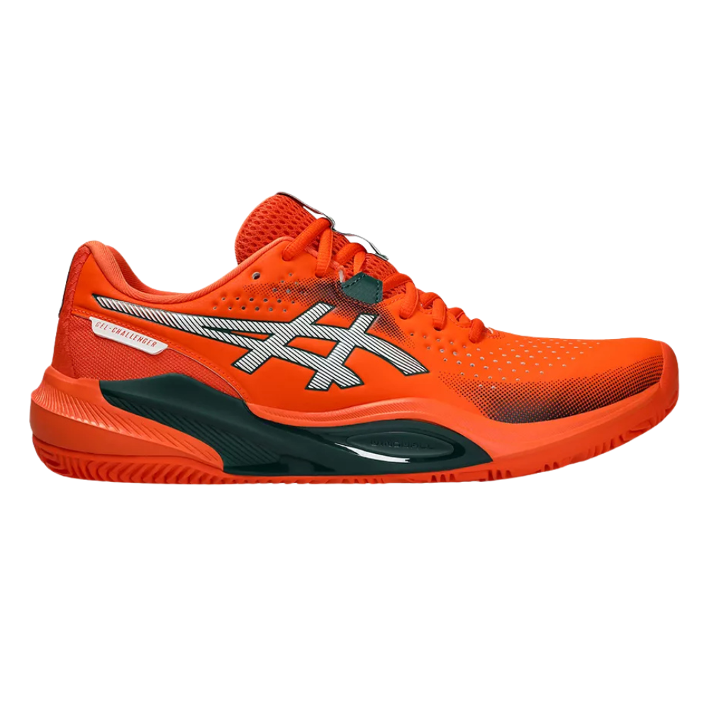 Men's padel shoes Asics Gel Challenger 15 Padel Orange/Green - Esprit Padel Shop