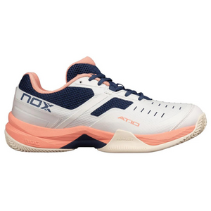 Chaussures de padel Femme AT10 Pro Blanc/Rose - Esprit Padel Shop