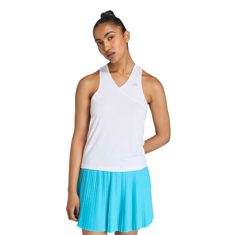 Débardeur Adidas Club Tank V Blanc Femme - Esprit Padel Shop