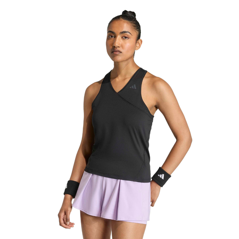 Débardeur Adidas Club Tank V Noir Femme - Esprit Padel Shop