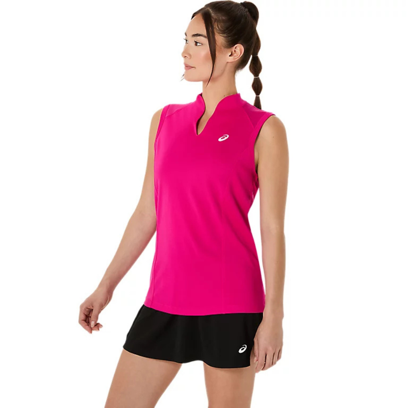 Débardeur Asics Court Tank Rose Femme - Esprit Padel Shop