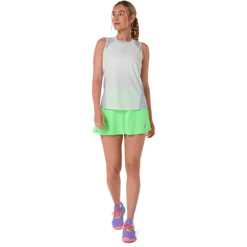 Débardeur Asics Padel Court All Over Print Tank Beige Femme - Esprit Padel Shop