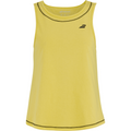 Camiseta de tirantes Babolat Exercise Cotton Tank amarilla para mujer