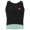 Camiseta de tirantes Babolat Perf Negro Mujer