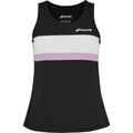 Camiseta de tirantes Babolat Padel Tank Negro Mujer