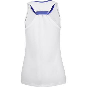 Débardeur Babolat Play Tank Top Blanc Femme 2024 Dos - Esprit Padel Shop