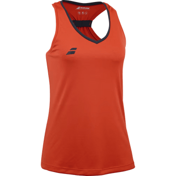 Débardeur Babolat Play Tank Top Roue/Orange Femme 2024 3q - Esprit Padel Shop