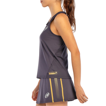 Débardeur Bullpadel Adres Noir Femme - Esprit Padel Shop