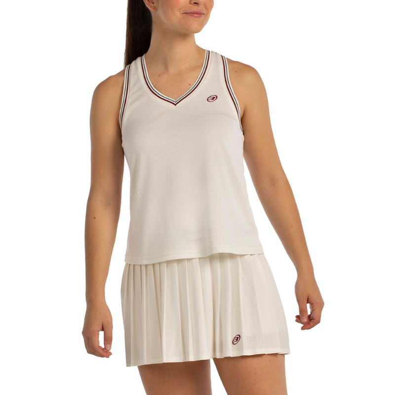 Débardeur Bullpadel Aza Beige Femme - Esprit Padel Shop
