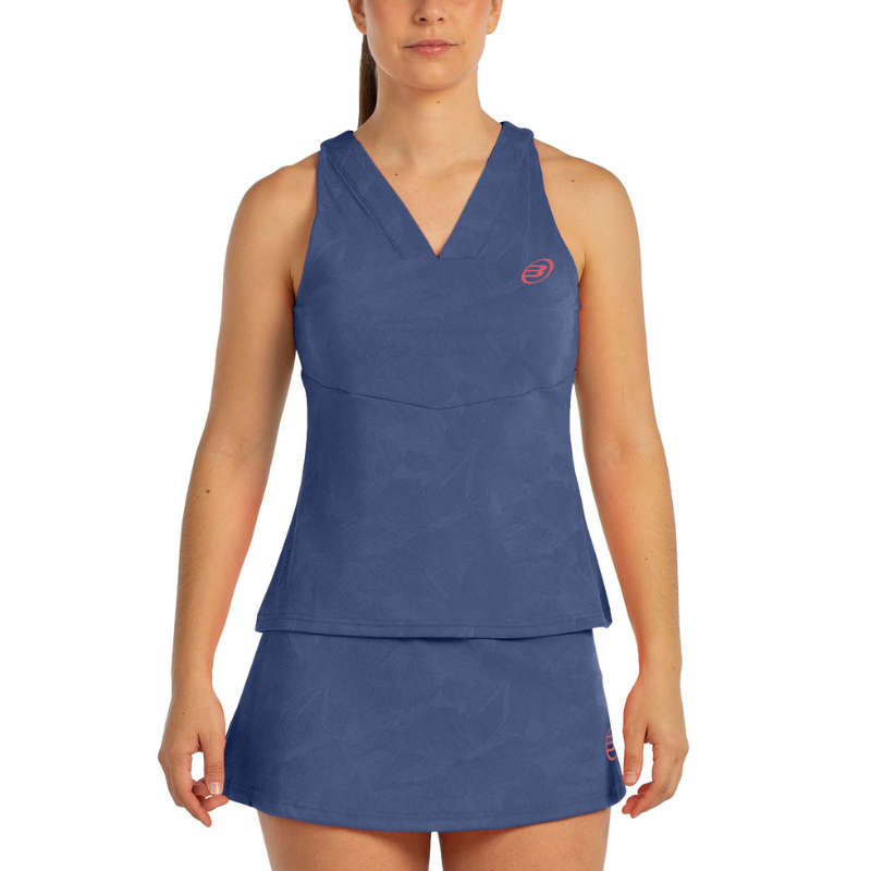 Débardeur Bullpadel Cortega Bleu Marine Femme - Esprit Padel Shop