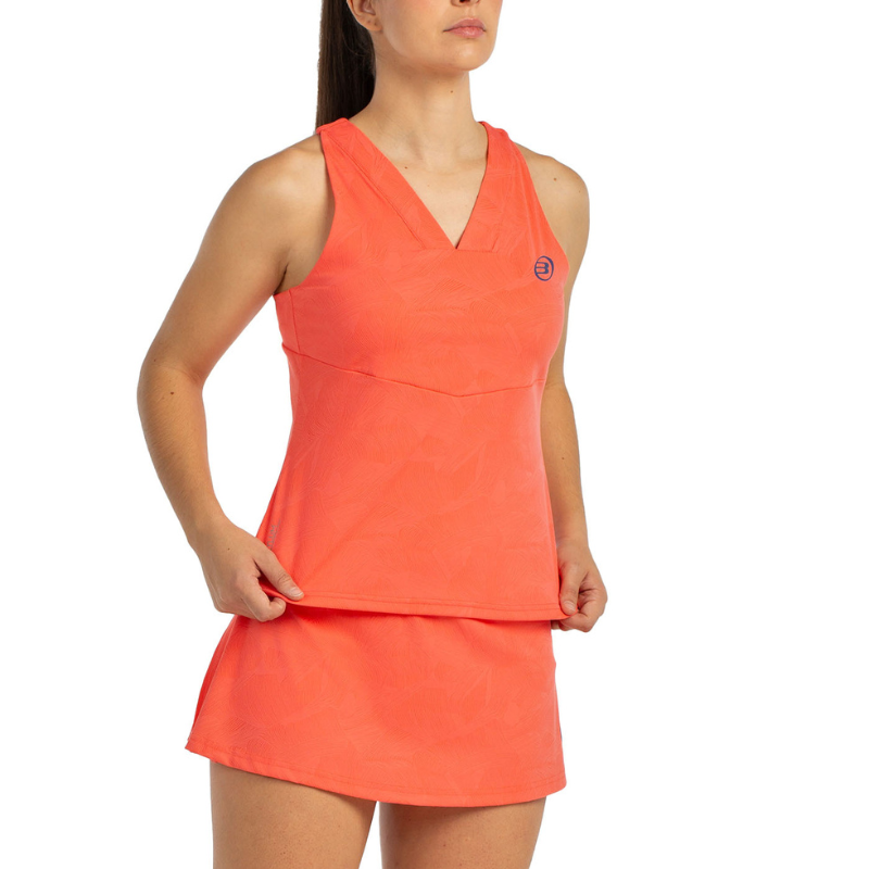 Débardeur Bullpadel Cortega Orange Femme - Esprit Padel Shop