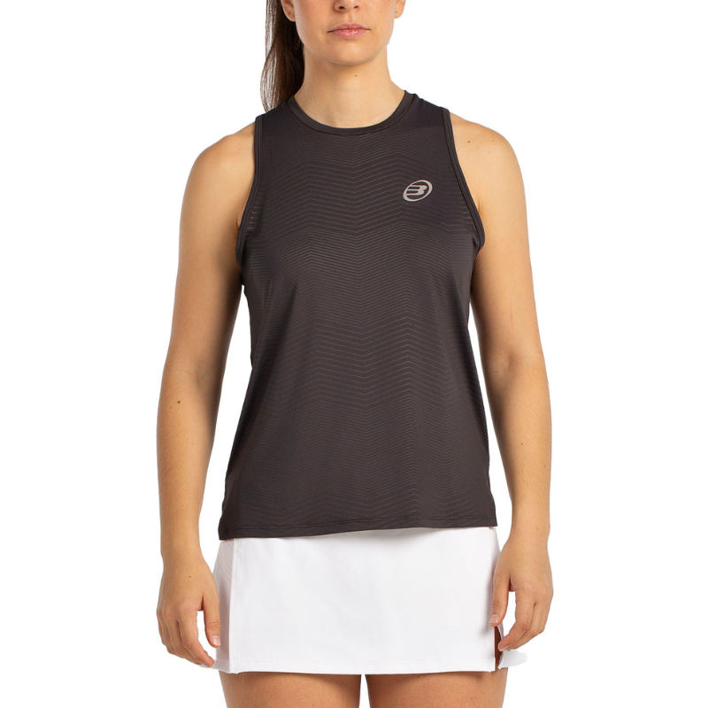 Débardeur Bullpadel Etilo Noir Femme - Esprit Padel Shop