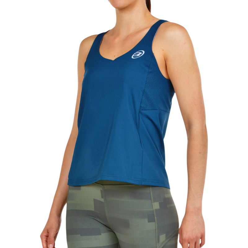 Débardeur Bullpadel Osoro Bleu Marine Femme 3q - Esprit Padel Shop