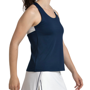 Débardeur Bullpadel Pado Bleu Marine Femme - Esprit Padel Shop