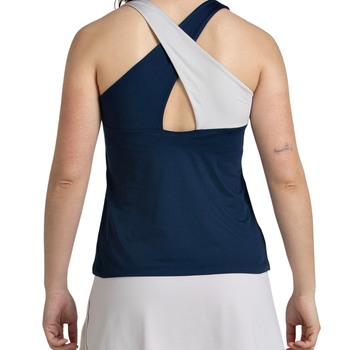 Débardeur Bullpadel Pado Bleu Marine Femme - Esprit Padel Shop