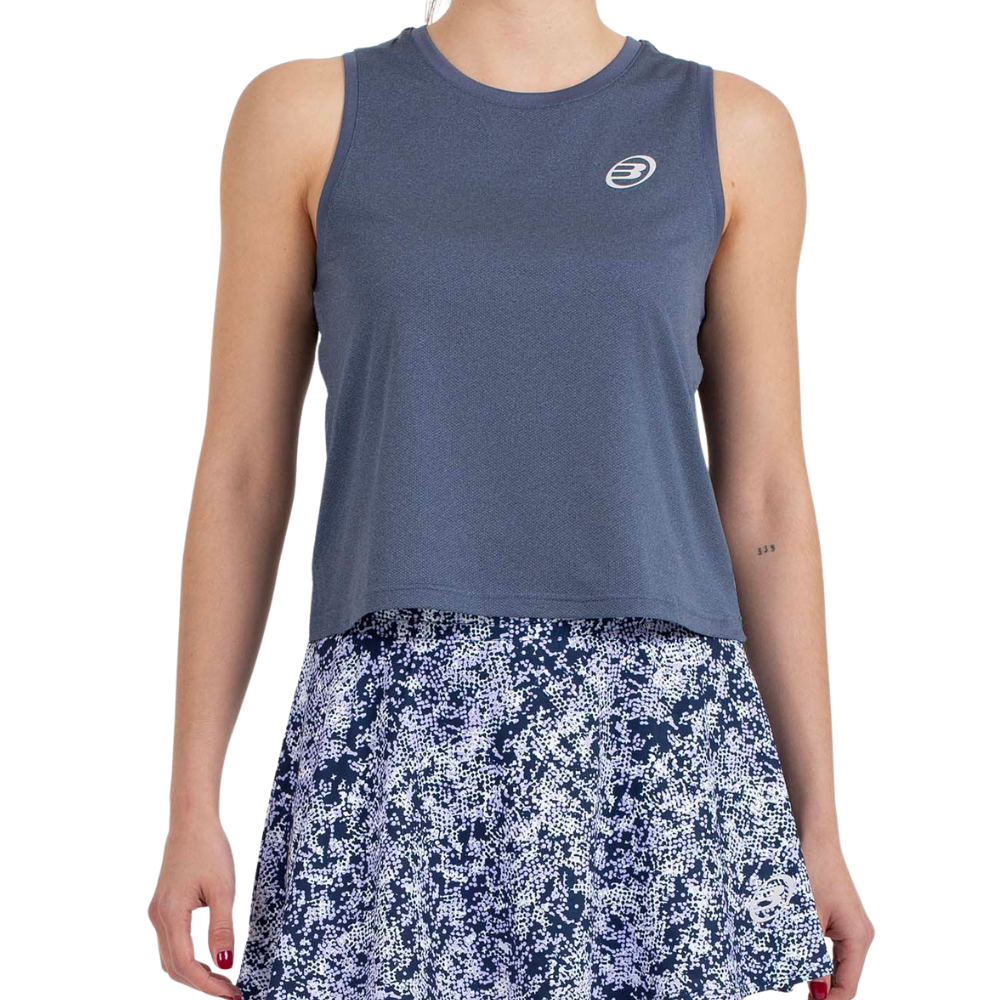 Bullpadel Palacel Navy Blue Women's tank top - Esprit Padel Shop