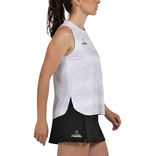 Débardeur Bullpadel Parnav Blanc Femme - Esprit Padel Shop