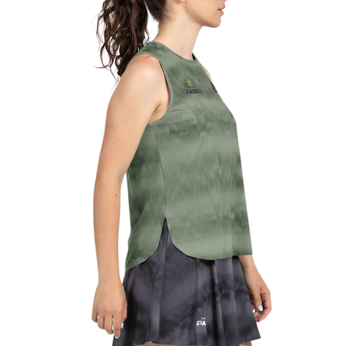 Débardeur Bullpadel Parnav Kaki Femme - Esprit Padel Shop
