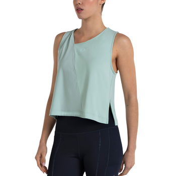 Camiseta de tirantes Bullpadel Patine Verde Mujer - Esprit Padel Shop