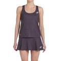 Camisola de alças Bullpadel Pipol preta para mulher