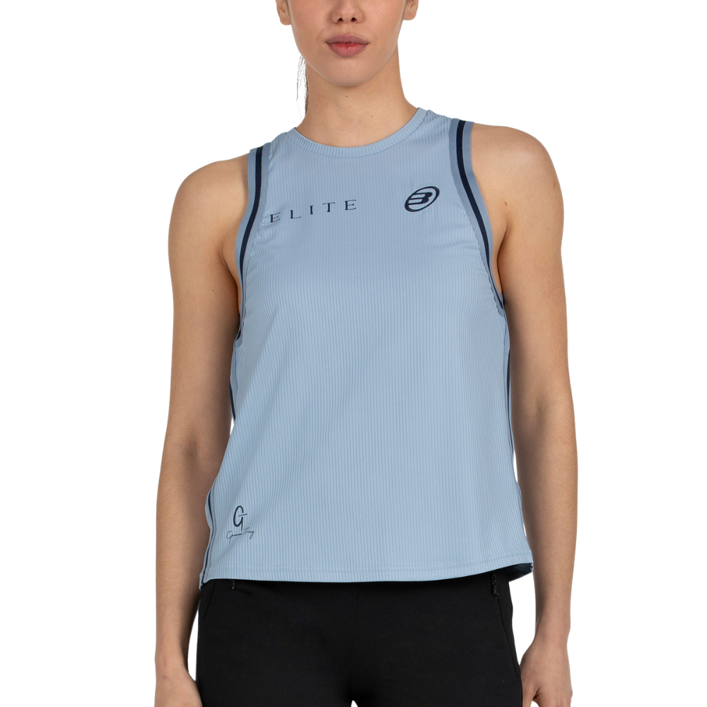 Bullpadel Replica Gemma Triay 26V Blue Women's tank top - Esprit Padel Shop