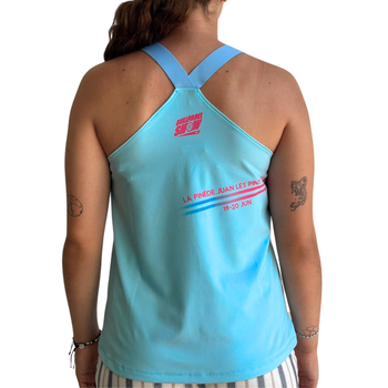Débardeur Bullpadel Show Bleu Femme - Esprit Padel Shop