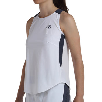 Débardeur Bullpadel Neuman Femme Blanc 3q - Esprit Padel Shop