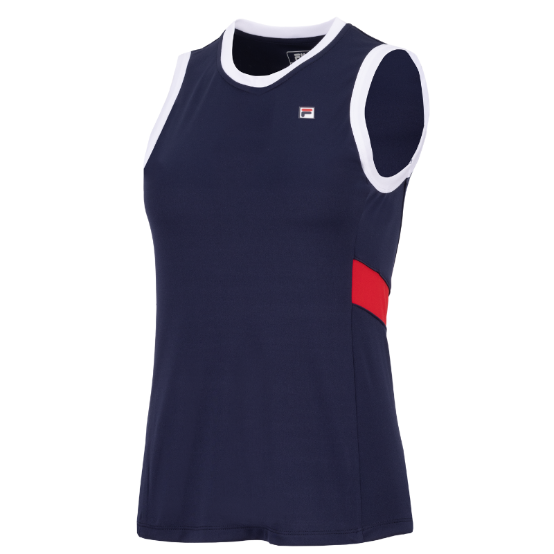 Débardeur Fila Lissy Bleu Marine Femme - Esprit Padel Shop