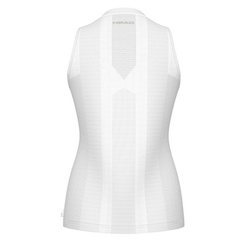 Débardeur Head Performance Tank Top Blanc/Gris Femme - Esprit Padel Shop
