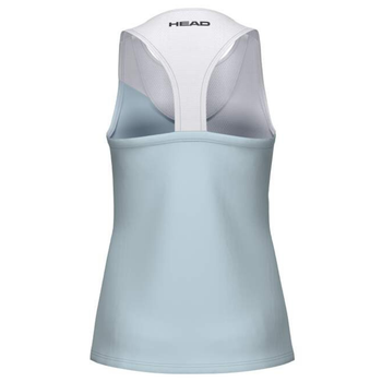 Débardeur Head Spirit Tank Top Blanc/Bleu Junior Girl - Esprit Padel Shop