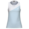 Débardeur Head Spirit Tank Top Blanc/Bleu Junior Girl
