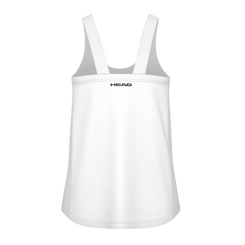 Débardeur Head Spirit Tank Top Blanc Femme - Esprit Padel Shop