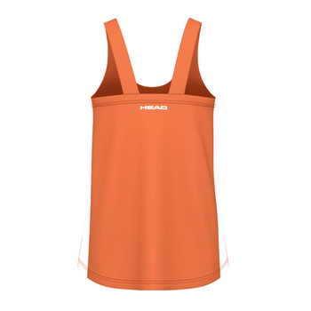 Débardeur Head Spirit Tank Top Orange Femme - Esprit Padel Shop