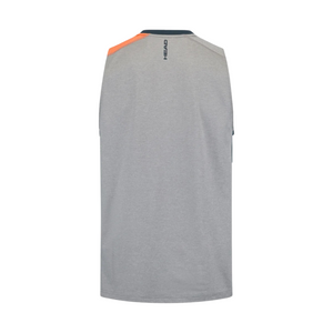 Débardeur Head Tank Top Gris/Orange - Esprit Padel Shop