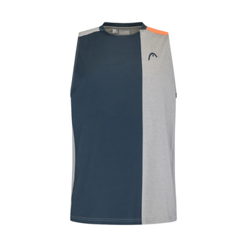 Débardeur Head Tank Top Gris/Orange - Esprit Padel Shop