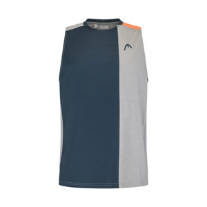 Débardeur Head Tank Top Gris/Orange - Esprit Padel Shop