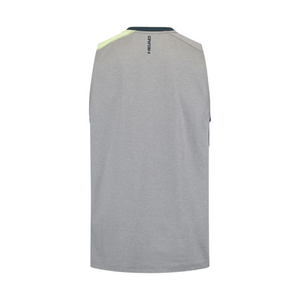 Débardeur Head Tank Top Gris/Vert - Esprit Padel Shop