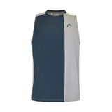 Débardeur Head Tank Top Gris/Vert - Esprit Padel Shop